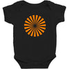 orange vec Baby Bodysuit