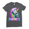 fortnite unicorn Ladies Fitted T-Shirt