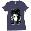 spider web Ladies Fitted T-Shirt