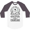 Golfer Pawpaw 3/4 Sleeve Shirt