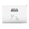 Baby On Board with Stork Accessory Pouches