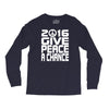 new years eve 2016 give peace a chance Long Sleeve Shirts