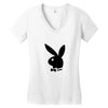 RABBITBOY Women's V-Neck T-Shirt