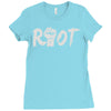 riot (2) Ladies Fitted T-Shirt