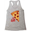 pizza my life Racerback Tank