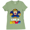 like a bows Ladies Fitted T-Shirt