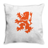 dutch lion rampant Throw Pillow
