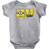 minion university Baby Onesie