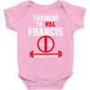 training to kill francis deadpool Baby Onesie