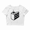 this shirt is a lie Crop Top