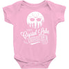 crystal lake consuelor Baby Bodysuit