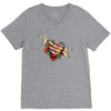 not today satan V-Neck Tee