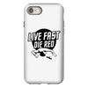 live fast die red iPhone 8