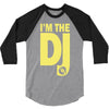 im a dj graphic tee mens 3/4 Sleeve Shirt