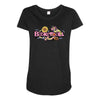 basketball Maternity Scoop Neck T-shirt