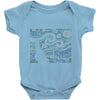 ascii night Baby Onesie