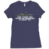this t shirt was tested on dinosaurs Ladies Fitted T-Shirt