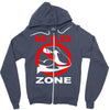 no flex zone arm gym workout Zipper Hoodie