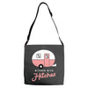 bitches with hitches Adjustable Strap Totes