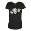 albert einstein Maternity Scoop Neck T-shirt