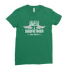 i have two titles uncle and godfather Ladies Fitted T-Shirt