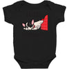 i hate mornings Baby Bodysuit