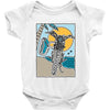 ride and surf Baby Onesie