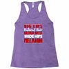 big lips natural hair Racerback Tank