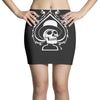 totenkopf zylinder skull pik poker ace topper bike mc rock metal Mini Skirts