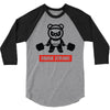 panda strong 3/4 Sleeve Shirt