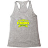 if life gives you lemons, add vodka t shirt Racerback Tank