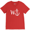 w anchor V-Neck Tee