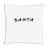 santa of the friends parody Throw Pillow
