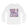 made in 1967 50 years of being awesome Long Sleeve Shirts