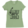 Family Trip To Moon Ladies Fitted T-Shirt
