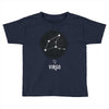 Virgo Zodiac Sign Minimal Design Toddler T-shirt