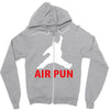 air pun big pun logo Zipper Hoodie