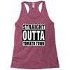straight outta tomato town Racerback Tank