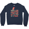 you can find magic in book Crewneck Sweatshirt