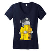 breaking bad lego parody Women's V-Neck T-Shirt