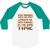 mixing languages russian english 3/4 Sleeve Shirt