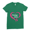 Coming Soon Baby Girl Ladies Fitted T-Shirt
