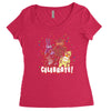 five nights at freddy's celebrate! Women's Triblend Scoop T-shirt