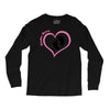 Baby Girl with Heart Any Name Customized Long Sleeve Shirts
