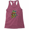 mega turtles Racerback Tank