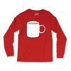 glass and coffee Long Sleeve Shirts