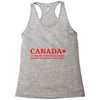 canada living the american dream Racerback Tank