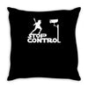 stop control Throw Pillow