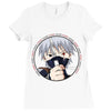 kakashi Ladies Fitted T-Shirt