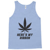 Support Melanoma Cancer Awareness With A Black Cannabis Leaf Tank Top